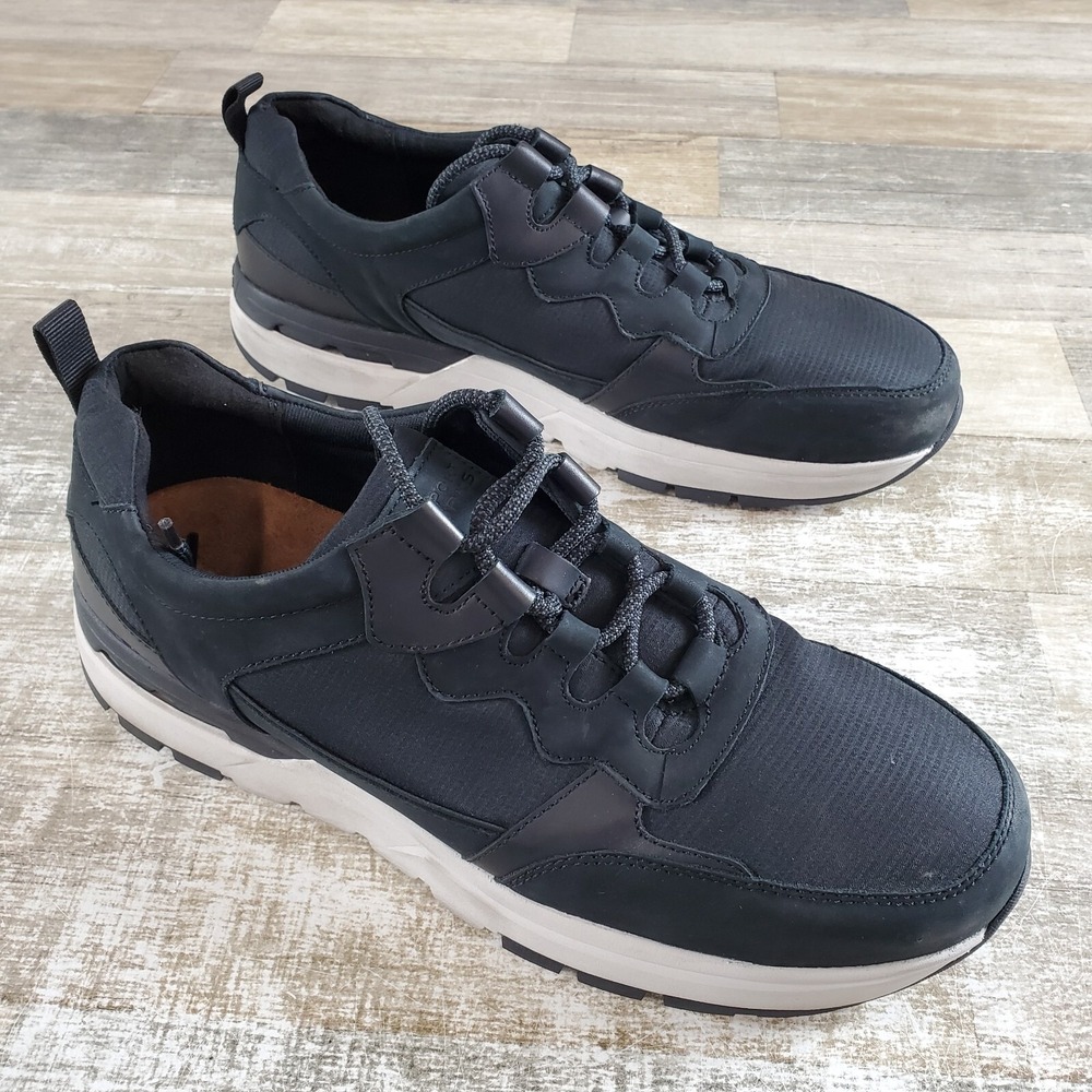 Rockport Works Pulse Tech Womens Shoes Sz‎ 11.5 M Composite Toe Black Sneakers